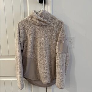 Women’s Nike Light Purple Cowl Neck Sherpa Jacket